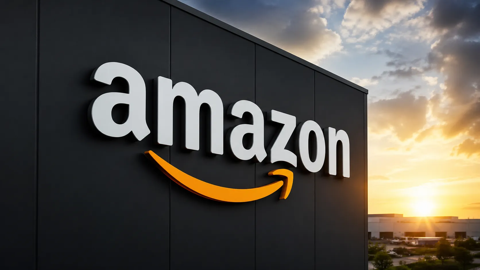 Amazon at sunset